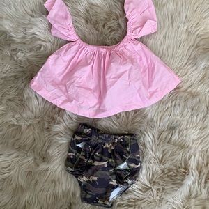 Latham Grey Two Piece Bummie Set